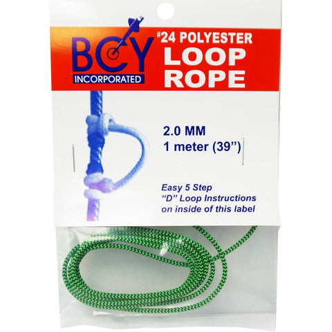 BCY 24 D-Loop Material Flo Green/Black 1m