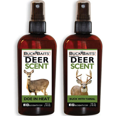 Buck Baits Combo Synthetic Doe in Heat - Buck with Tarsal 4 oz. ea.