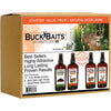 Buck Baits Starter Kit Doe/Estrus Max/ Buck/ Earth Cover 3 oz. ea. - Buck Baits - View 1
