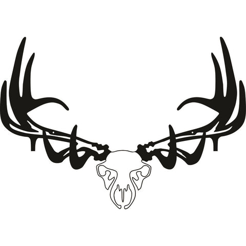 Raxx Bow Hanger Elk Skull