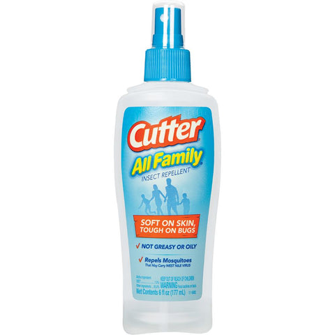 Cutter All Family Insect Repellent Pump 7% DEET 6 oz.
