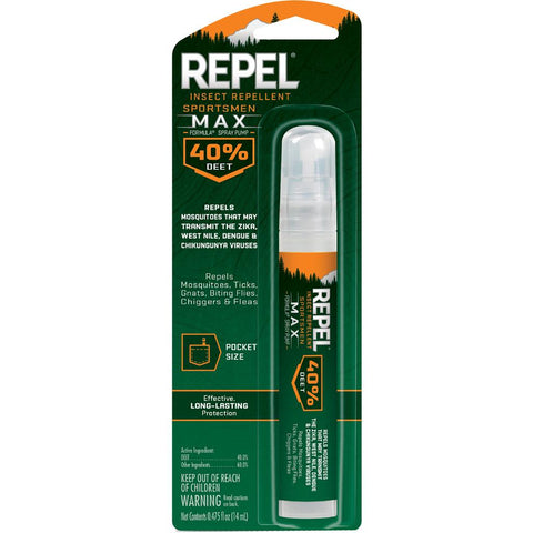 Repel Insect Repellent Sportsmen Max Formula 40% DEET .47 oz.