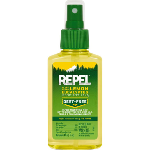 Repel Plant Based Insect Repellent Lemon Eucalyptus 4 oz.