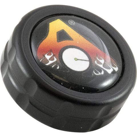 Axcel Stabilizer End Cap 0.3 oz. 1 in. Aluminum Black