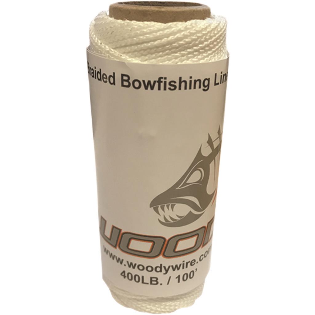 Woody Wire Bowfishing Braided Line 400 lb 100 ft 