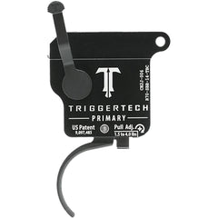 TriggerTech Rem 700 Primary Single Stage Triggers Factory PVD Black Traditional Curved Top Safety RH