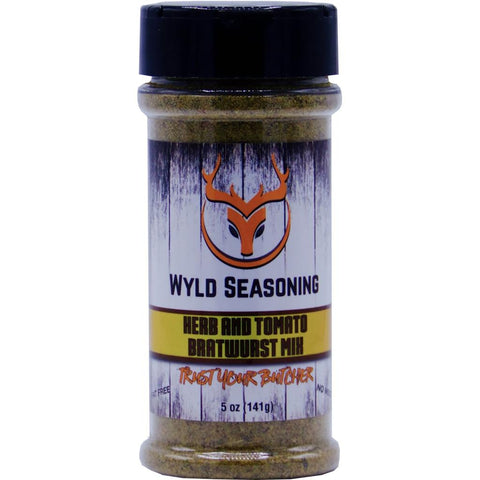 Wyld Seasoning Bratwurst Mix Herb and Tomato Bratwurst Mix