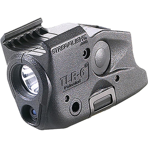 Streamlight TLR-6 Weapon Light with Laser Black 100 Lumens Fits M&P Shields
