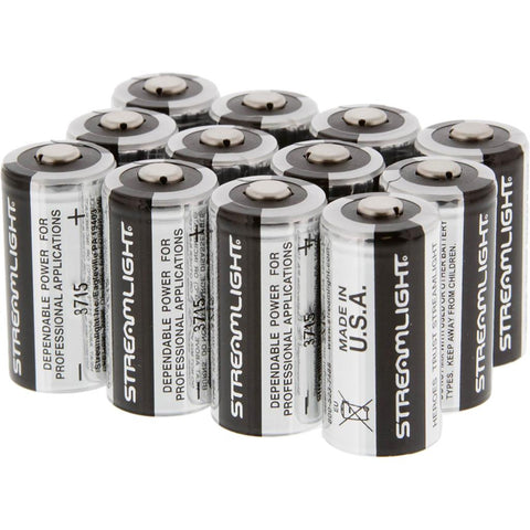 Streamlight Lithium Batteries CR123A 2 Pack