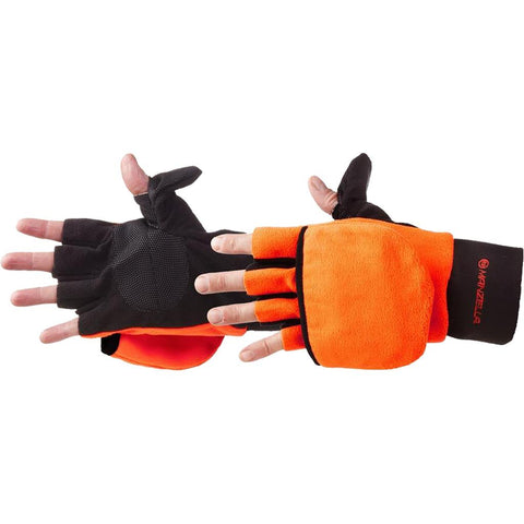 Manzella Convertible Glove/Mitten Large Blaze Orange