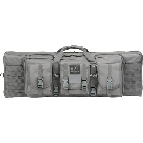 Bulldog Deluxe Single Tactical Rifle Case Seal Gray 36 in.