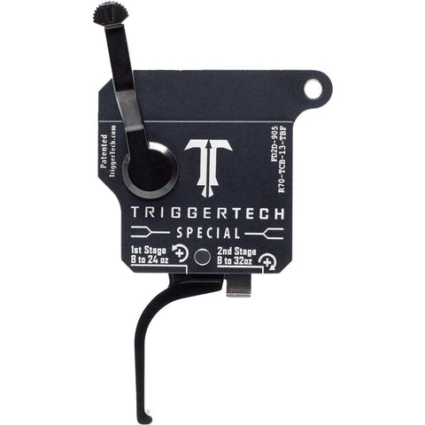 TriggerTech Rem 700 Special Two Stage Trigger PVD Black Pro Curved Top Safety RH