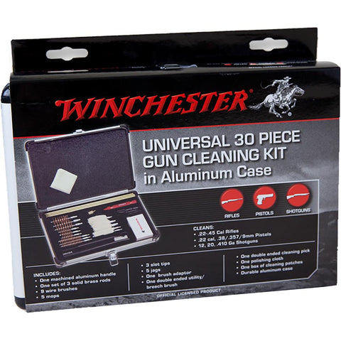 Winchester Universal Cleaning Kit Aluminum Case 30 pc.