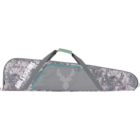 Girls with Guns Ten Point Rifle Case 46 in. Gray and Teal
