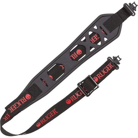 Ruger Boulder Rubber Sling with Swivels Black