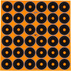 EzAim Splash 1 in. Bullseye Adhesive Targets 6x6 in. 12 pk. - EZAim - View 1