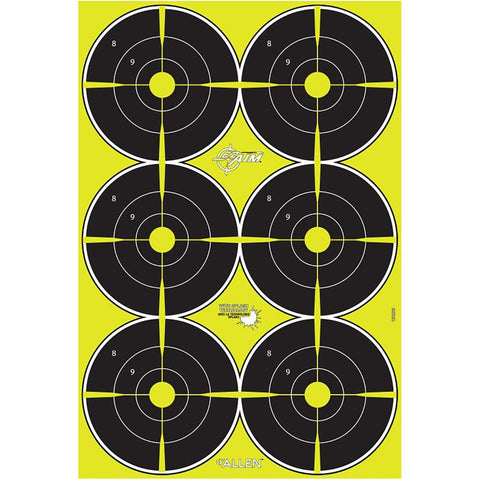 EzAim Splash Bullseye Targets 6 in. 8 pk.