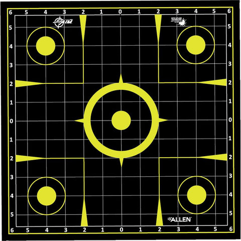 EzAim Pull-n-Shoot Splash Sight-in Target Roll 12x12 8 pk.