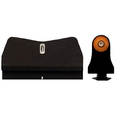 XS Sights DXT2 Big Dot Pistol Suppressor Sights Orange Glock 17/19/22/23/24/26/27/31