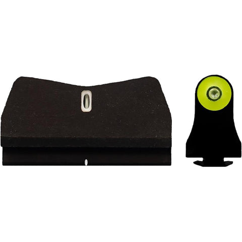 XS Sights DXT2 Big Dot Pistol Suppressor Sights Yellow Glock 20/21/29/30/37/41