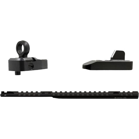 XS Sights Lever Rail with Ghost Ring Sights White Stripe Marlin 1895
