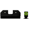 XS Sights R3D Night Sights Green Glock 42/43/43x/48 - XS Sights - View 1