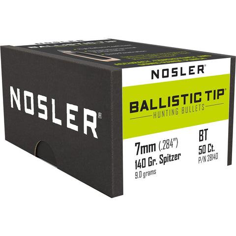 Nosler Ballistic Tip Hunting Bullets 7mm 150 gr. Spitzer Point 50 pk.