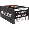 Nosler Sporting Handgun Pistol Bullet Heads 9mm 124 gr. Jacketed Hollow Point 250 pk.