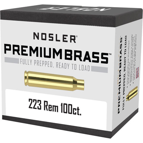Nosler Custom Brass .223 Rem. 100 pk.