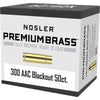 Nosler Custom Brass .300 Blackout 50pk.