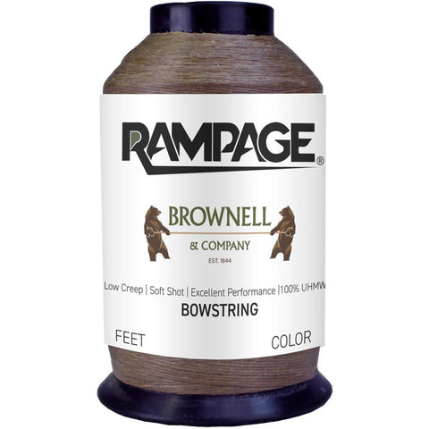 Brownell Rampage Bowstring Material Medium Brown 1/8 lb.