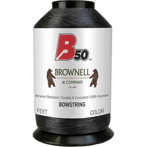 Brownell B50 Bowstring Material Black 1 lb.