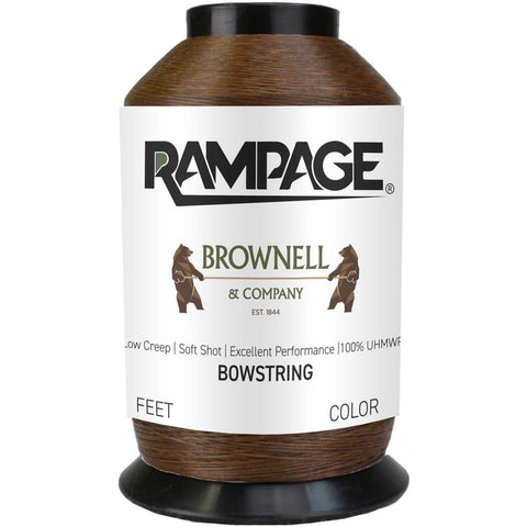 Brownell Rampage Bowstring Material Dark Brown 1/8 lb.