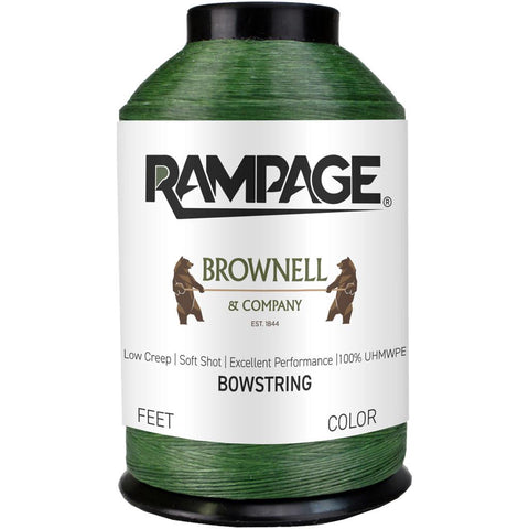 Brownell Rampage Bowstring Material Hunter Green 1/8 lb.