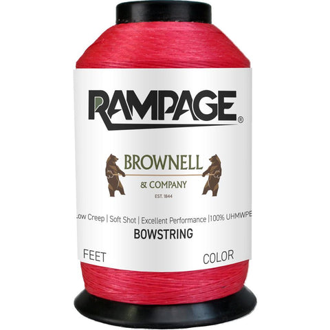 Brownell Rampage Bowstring Material Red 1/8 lb.