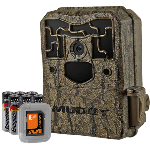 Muddy Pro Cam 20 Bundle Batteries & SD Card 24 MP and 720 Video at 30FPS