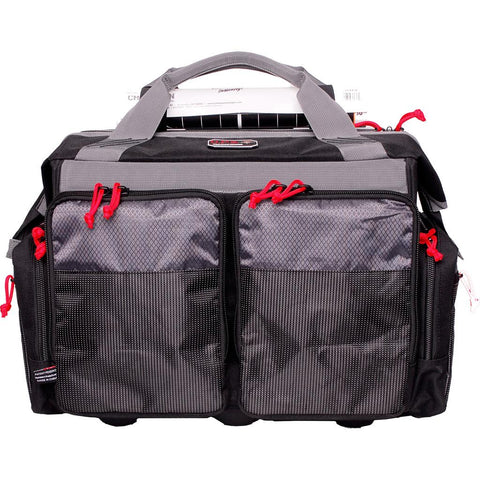 GPS Rolling Range Bag with Telescoping Handle Black Handgun