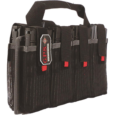 GPS AR Magazine Tote Black Holds 8 AR Magazines