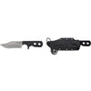 Cold Steel Mini Tac Bowie Fixed Blade Knife Black 3.6 in. w/Sheath - Cold Steel - View 1