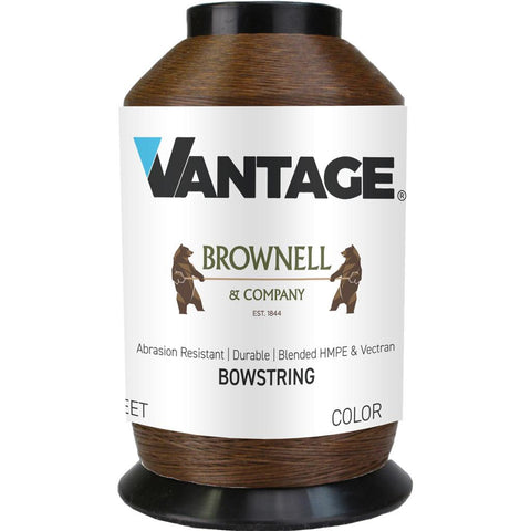 Brownell Vantage Bowstring Material Dark Brown 1/8 lb.