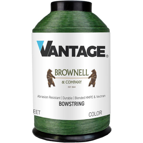 Brownell Vantage Bowstring Material Hunter Green 1/8 lb.