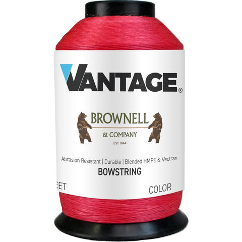 Brownell Vantage Bowstring Material Red 1/8 lb.