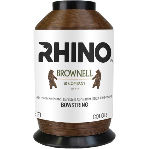 Brownell Rhino Bowstring Material Dark Brown 1/8 lb.