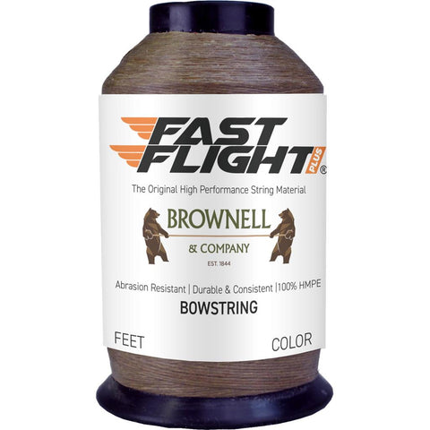 Brownell Fast Flight Plus Bowstring Material Medium Brown 1/8 lb.