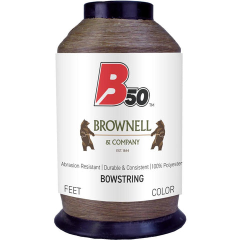 Brownell B50 Bowstring Material Brown 1/4 lb.