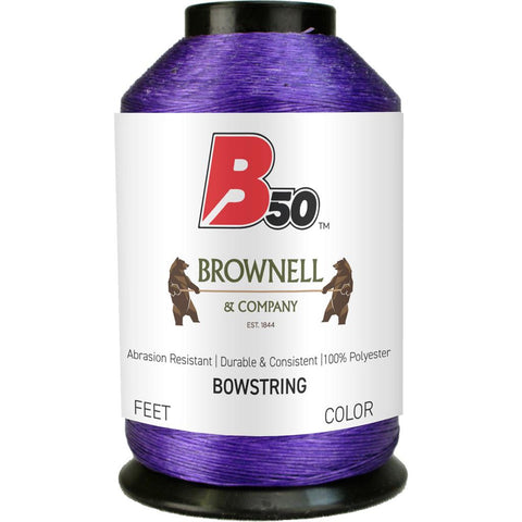 Brownell B50 Bowstring Material Purple 1/4 lb.