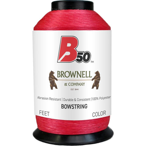 Brownell B50 Bowstring Material Red 1/4 lb.
