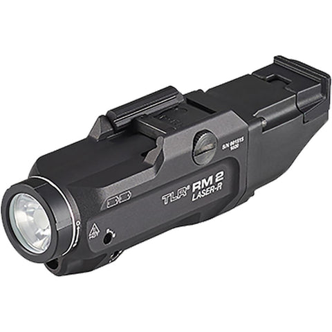 Streamlight TLR RM 2 Long Gun Weapon Light Black 1000 Lumens With Laser