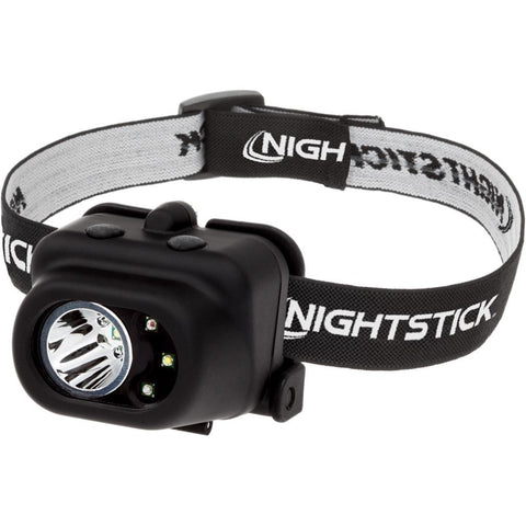 NightStick Multi-Function Headlamp Black 210 Lumen Red/Green/White Light