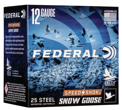 Federal WF142SGBB Speed-Shok Snow Goose 12 Gauge 3" 1 1/4 oz BB Shot 25 Bx/ 10 Cs